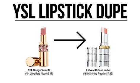 ysl lipstick 13 dupe|lipstick dupes.